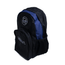 Mochila Escolar 9077 Preto com Azul Detalhe 00 - Risca